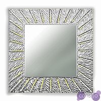 Зеркало квадратное настенное серебро SUNSHINE