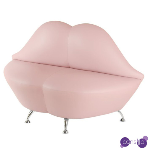 Диван в форме губ Pink Lips