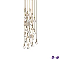 Подвесной дизайнерский светильник Crystal Bulb by Lee Broom (18 подвесов)