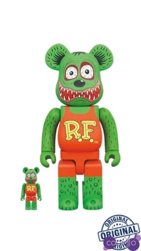 Bearbrick Rat Fink 400% (28 cm)