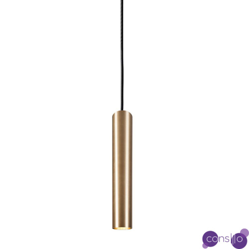 Подвесной светильник Luis Trumpet Tube Brass Lamp 40