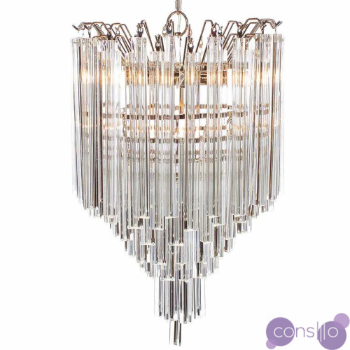 Люстра Odeon Chandelier Glass Clear