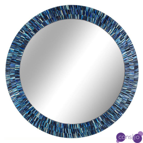 Зеркало Bone Inlay Round Mirror
