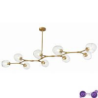 Люстра Branching Bubble Chandelier 9 gold