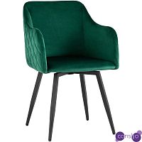 Стул Вращающийся Nika Chair Цвет Изумрудный Зеленый