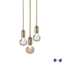 Подвесной дизайнерский светильник Crystal Bulb by Lee Broom (3 подвеса)