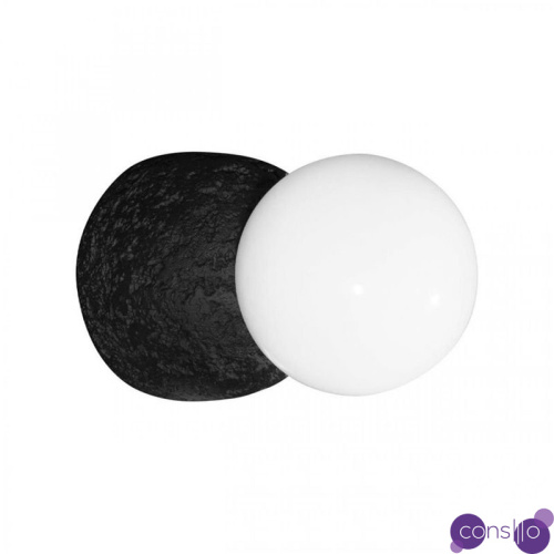 Бра Sea foam Black диаметр 10