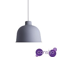 Подвесной дизайнерский светильник Grain by Muuto D21 (серый)