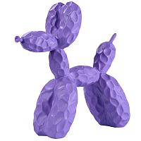 Статуэтка Jeff Koons Balloon Dog Crumpled Lilac