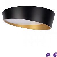 Светильник потолочный круглый Assol cup Black Gold диаметр 50