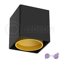 Накладной светильник LeDron KEA ED GU10 Black Gold