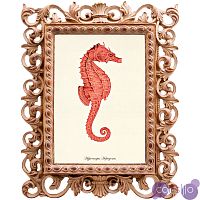 Постер Red Seahorse Poster