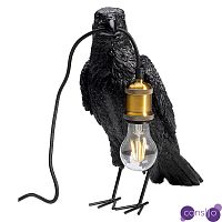 Настольная лампа Ворона Black Crow