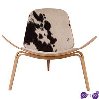 Дизайнерское кресло Shell Chair CH07 Шерсть