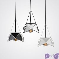 Новый дизайн люстры в модном геометрическом стиле с каркасом из металлических прутьев. RODS