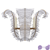 Бра Calais Wide Wall Sconce with Crystal Accents