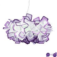 Подвесной дизайнерский светильник Clizia by Slamp D70 (пурпурный)