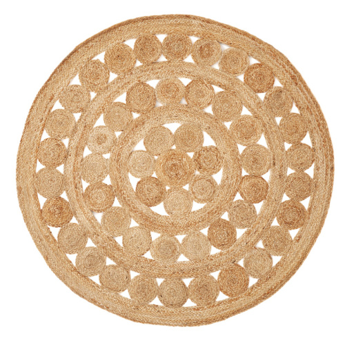 Ковер Wicker Circles Carpet 100% джут