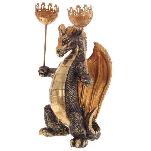 Подсвечник Дракон Dragon with Two Candlesticks