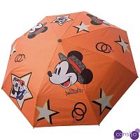Зонт раскладной GUCCI дизайн 007 Оранжевый цвет