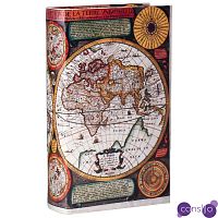 Шкатулка-книга Map of The World Book Box