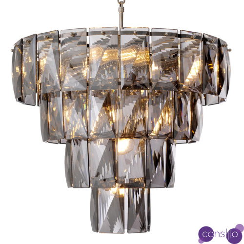 Люстра Eichholtz Chandelier Amazone S smoke