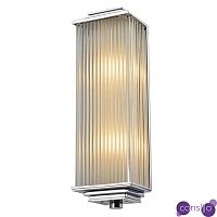 Бра Brion Glass Rectangle Wall Lamp Nickel