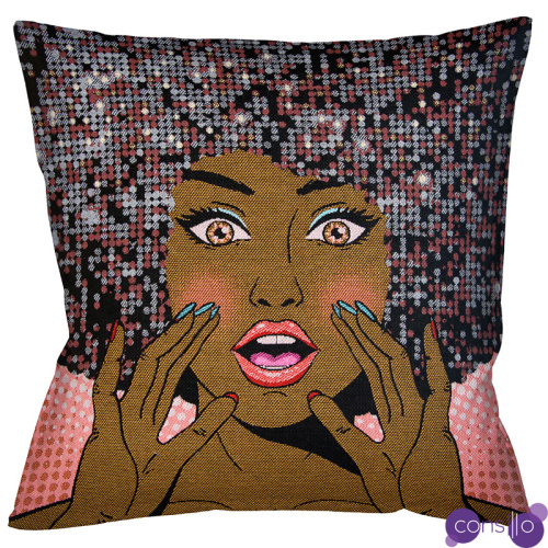 Декоративная подушка Disco Girl
