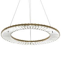 Кольцевая люстра с хрустальным декором Maude Crystal Chandelier