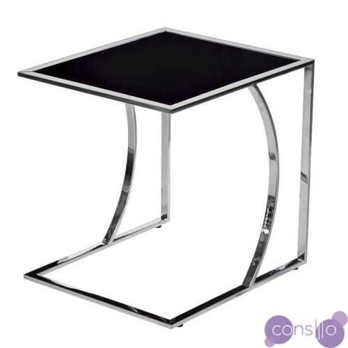 Приставной стол Metal Crescent Side Table Chromium