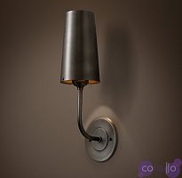 Бра RH Modern Taper Sconce with Metal Shade