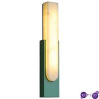Бра MIRCA светильник с имитацией мрамора Зеленый