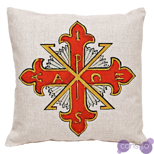 Декоративная подушка «Орден Св.Георгия, Сицилия»