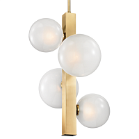 Подвесной светильник Hudson Valley Hinsdale Pendant In Aged Brass