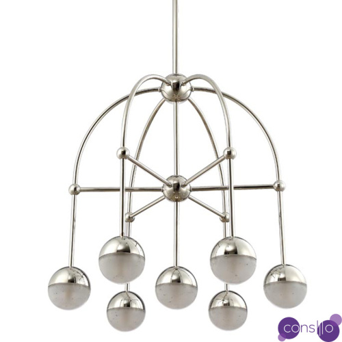 Люстра Heidy Chrome Chandelier 7