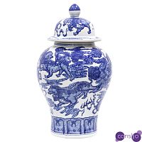 Ваза Blue White Chinese Dragon Vase