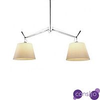 Потолочный дизайнерский светильник Tolomeo by Artemide (2 плафона)