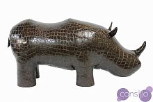 Пуф Носорог темно-коричневый