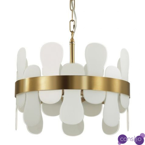 Люстра Eve Chandelier фигурное стекло диаметр 40 см