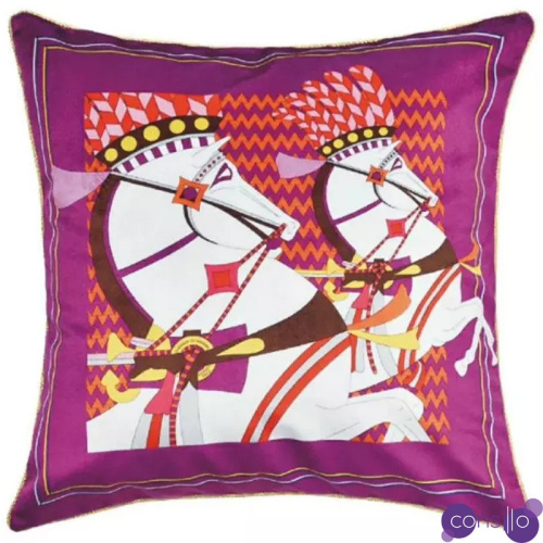Декоративная подушка Hermes Horse 70