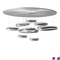 Потолочный дизайнерский светильник Mercury by Artemide (10 плафонов)