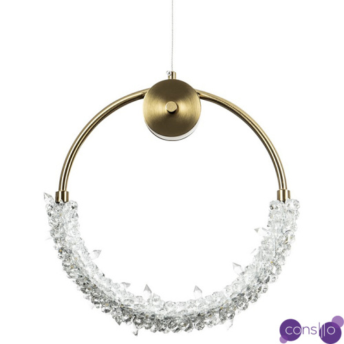 Подвесной светильник с плафоном в виде кольца Gilbertine Ring Hanging Lamp