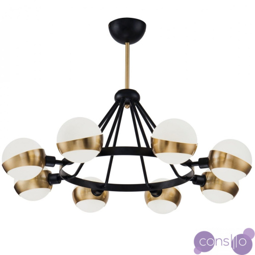 Люстра Hold Ball Brass Chandelier 8