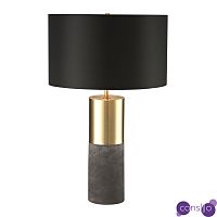 Настольная лампа ZOEY TABLE LAMP Black base Black shade