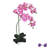 Декоративный искусственный цветок Orchid pink