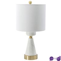 Настольная лампа с абажуром White Cone