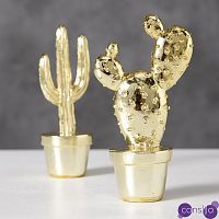 Набор статуэток Golden Cactus Figurine