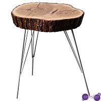 Приставной стол Kobie Industrial Metal Rust Side Table