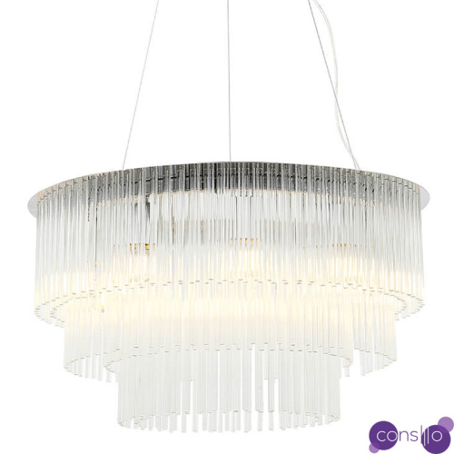 Люстра Harrison Chandelier chrome 9 lamp