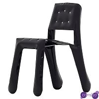 Стул Chippensteel 0.5 Polished Black Glossy Color Carbon Steel Seating by Zieta